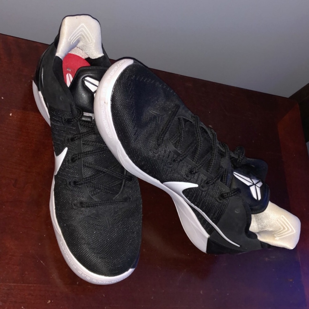 KOBE AD in black & white